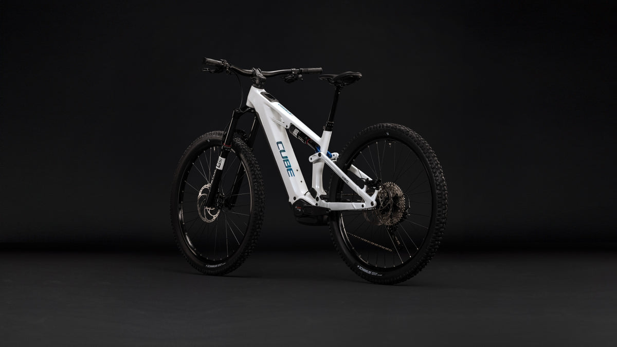 Cube Stereo Hybrid ONE44 HPC Pro 800 metallicwhite´n´blue