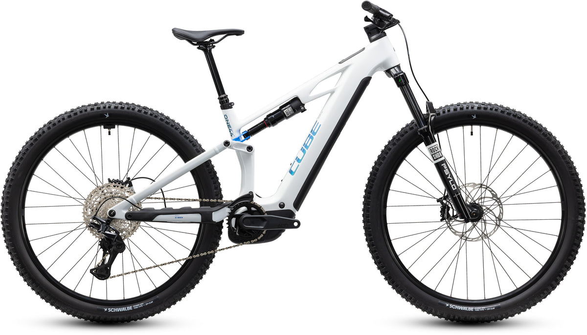 Cube Stereo Hybrid ONE44 HPC Pro 800 metallicwhite´n´blue